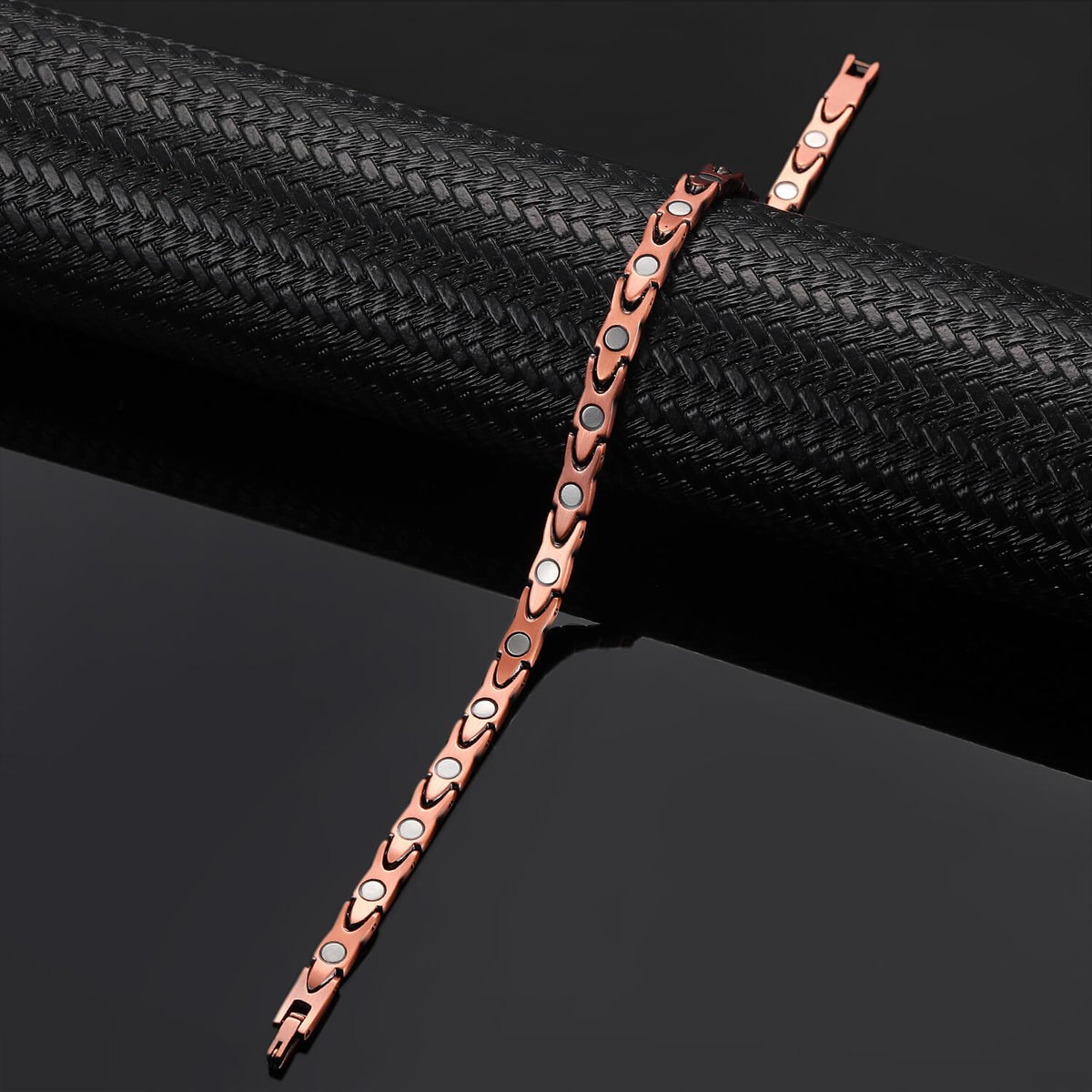 Diamantina, 3 x strength women’s copper magnetic bracelet