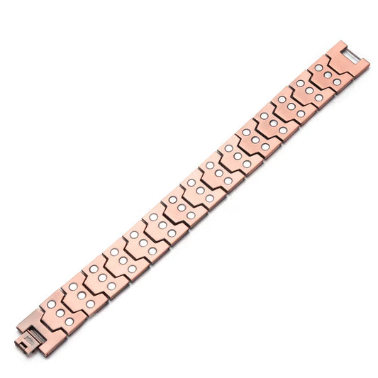 Cloncurry - 3X Strength Copper Magnetic Men's Bracelet