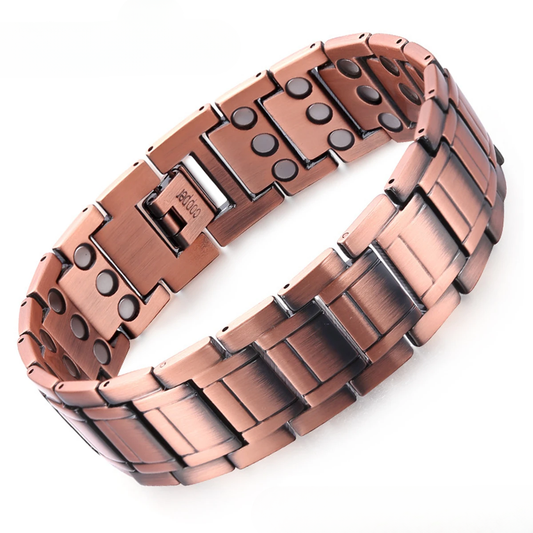 Cloncurry - 3X Strength Copper Magnetic Men's Bracelet