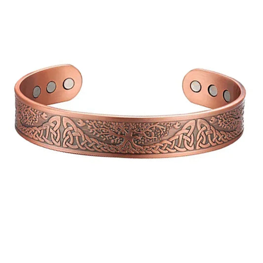 Back Country - Copper Magnetic Open Cuff Bracelet