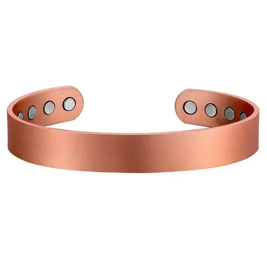 Super - Copper Magnetic Open Cuff Bracelet
