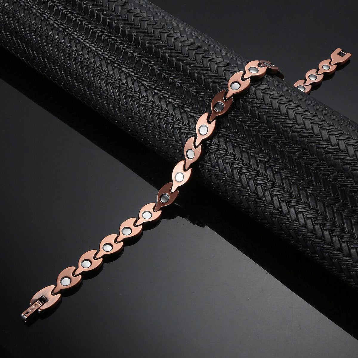Monsoon, 3 x strength copper magnetic women’s ankle bracelet