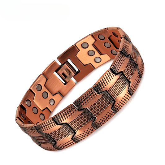 Bull Catcher - 3X Strength Copper Magnetic Men's Bracelet