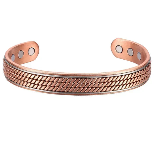 Pure Copper Magnetic Bracelet Men Arthritis Adjustable Magnets Women Cuff Therapy Health Energy Bangles Dropshipping / Wholesale