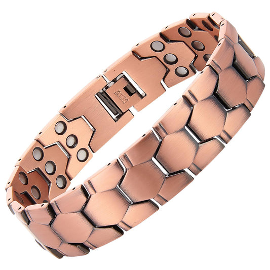 Country - 3X Strength Copper Magnetic Men's Bracelet