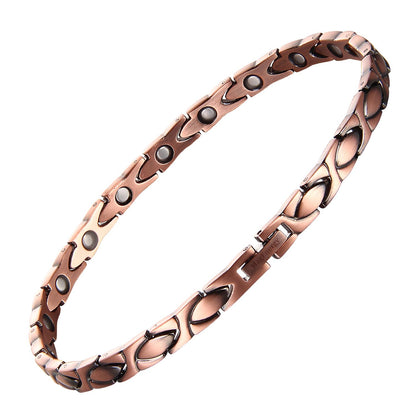 Alice Springs, 3 x strength women’s copper magnetic ankle bracelet
