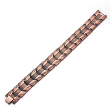 Bull Catcher - 3X Strength Copper Magnetic Men's Bracelet