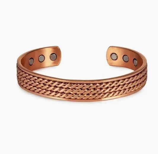 Roughstock - Copper Magnetic Open Cuff Bracelet