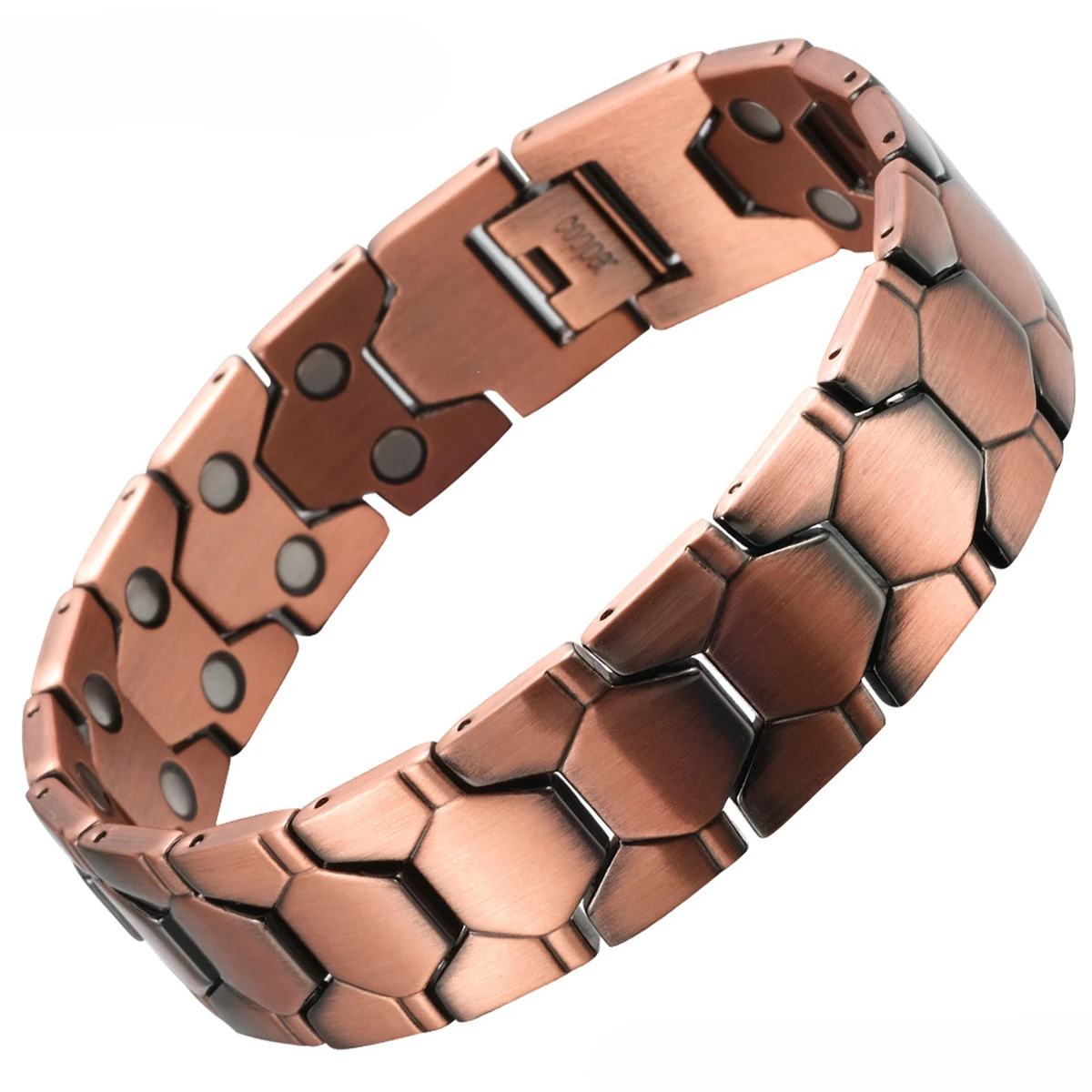 Country - 3X Strength Copper Magnetic Men's Bracelet