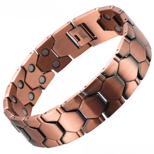 Country - 3X Strength Copper Magnetic Men's Bracelet