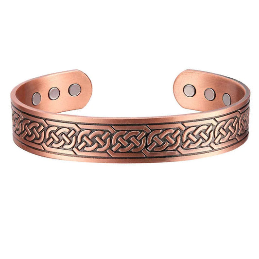 Pure Copper Magnetic Bracelet Men Arthritis Adjustable Magnets Women Cuff Therapy Health Energy Bangles Dropshipping / Wholesale